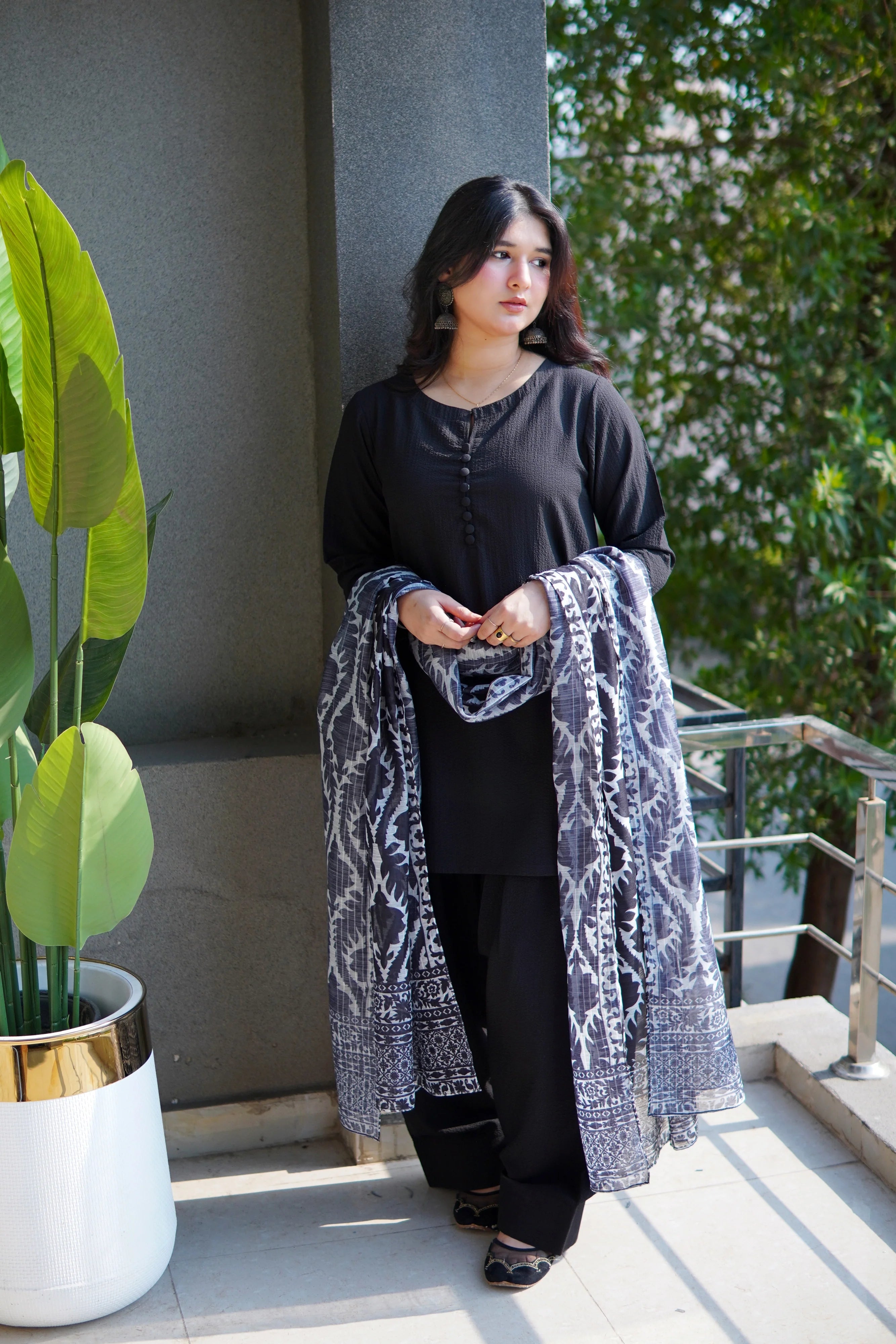 3 Pcs (Farshi Shalwar)