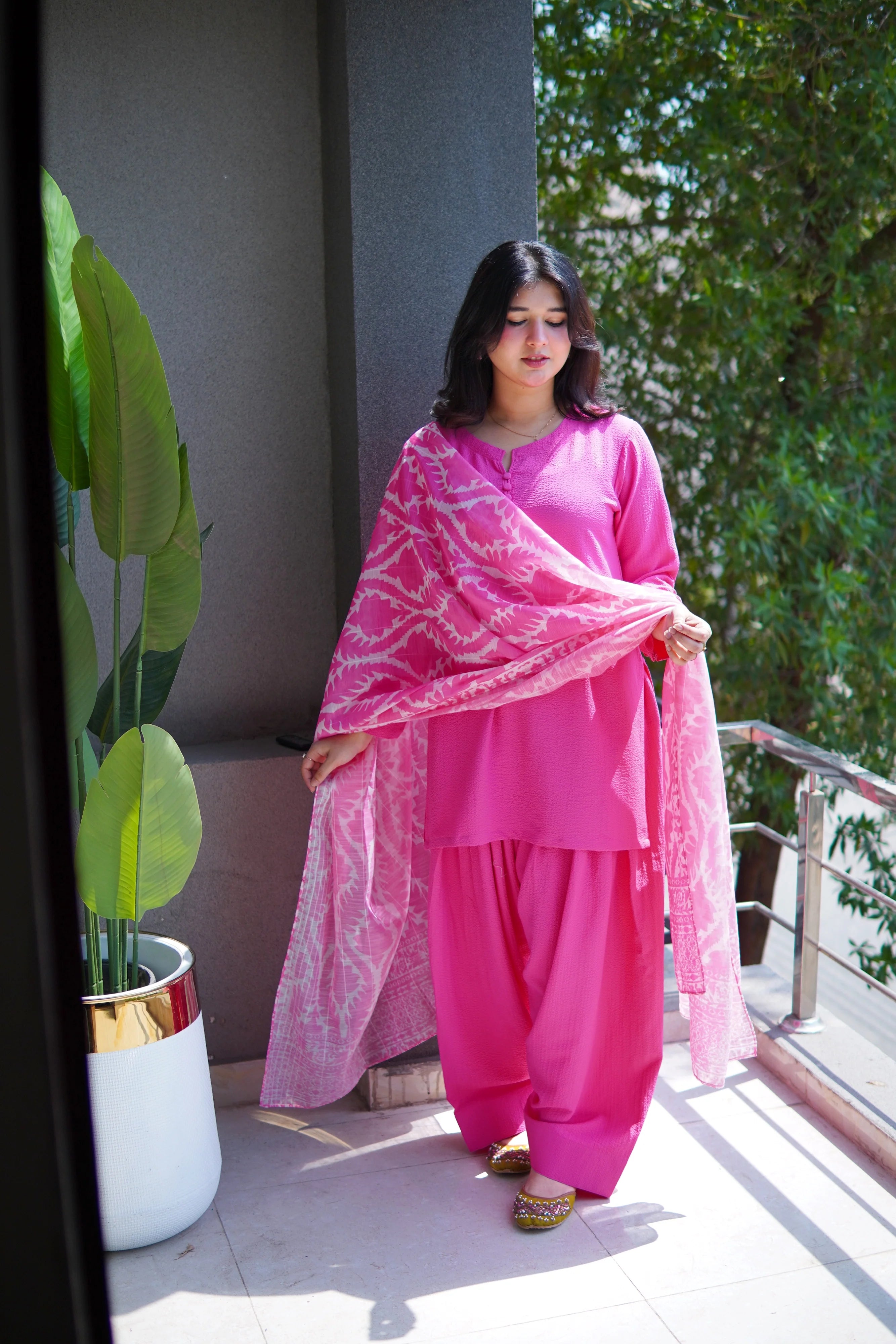3 Pcs (Farshi Shalwar)