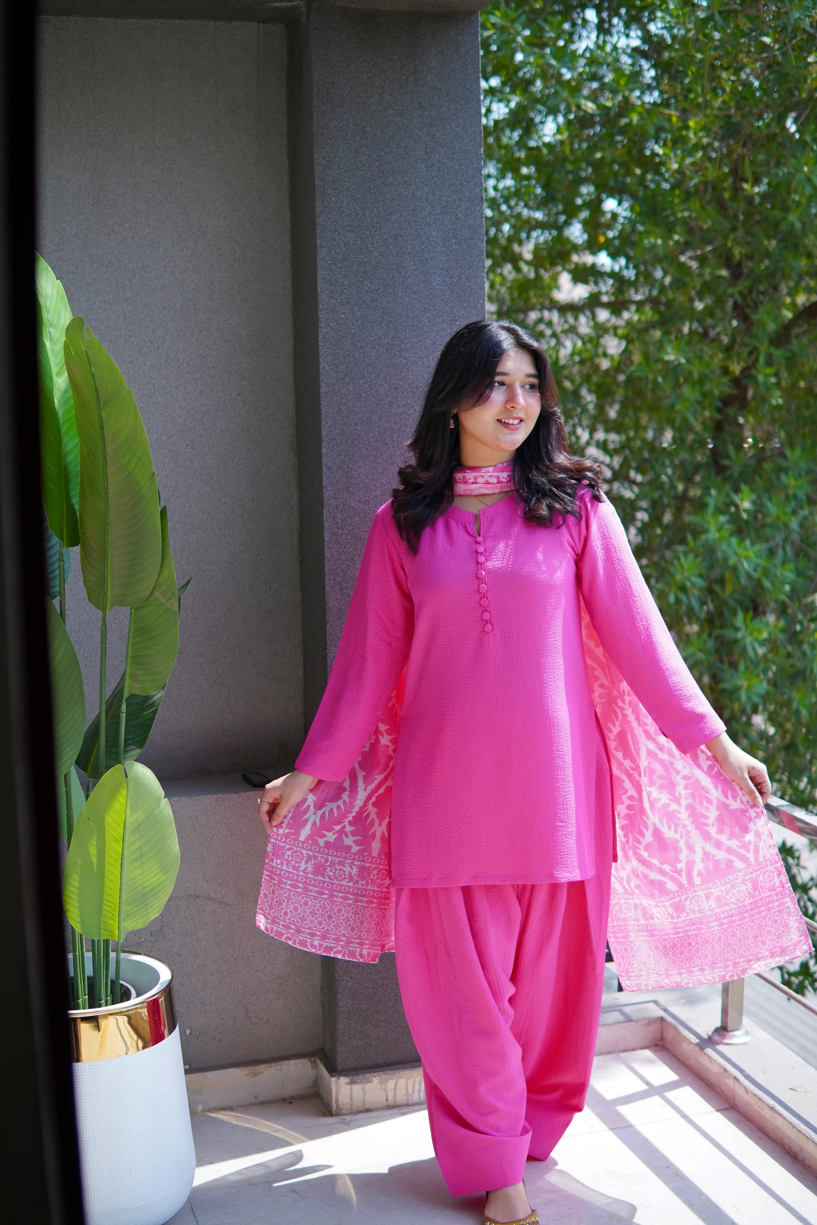 3 Pcs (Farshi Shalwar)