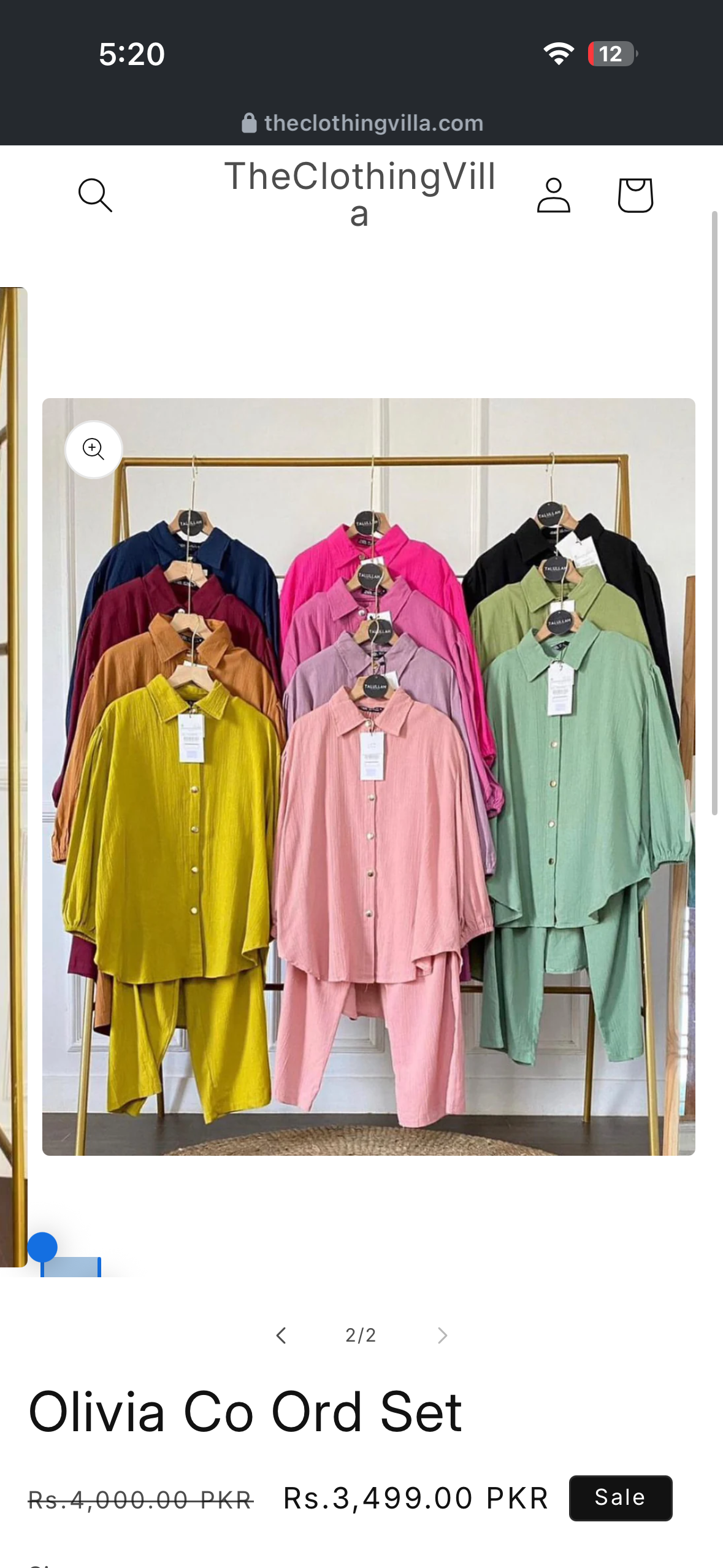 (Olivia Co Ord Set)